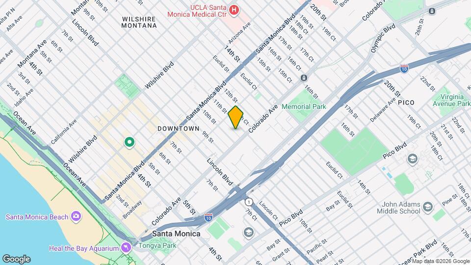 1534 11th St Mapa y Detalles de la Ubicación