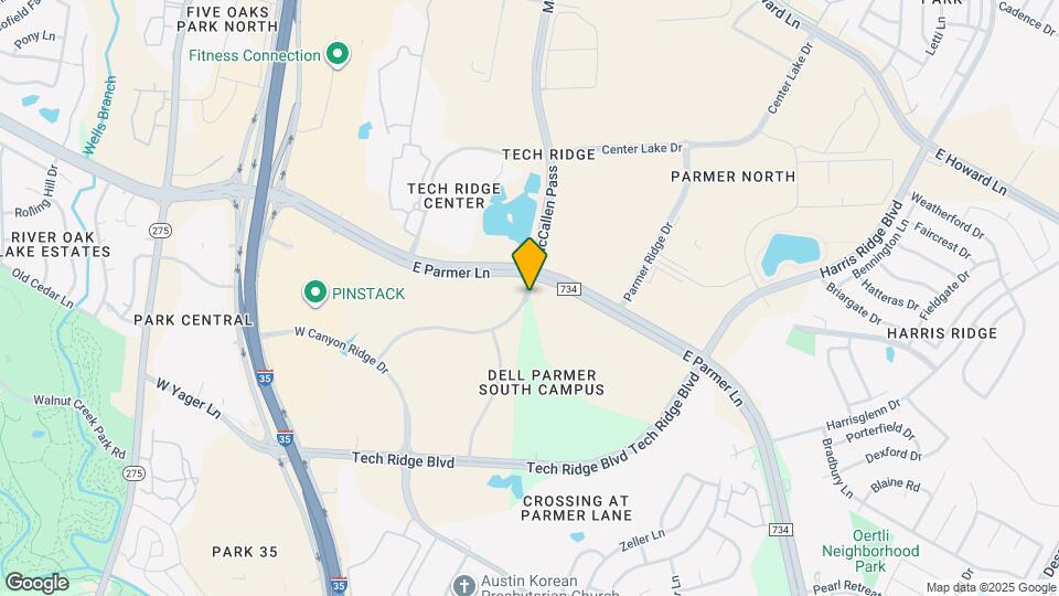 12601 McCallen Pass Map and Location Details