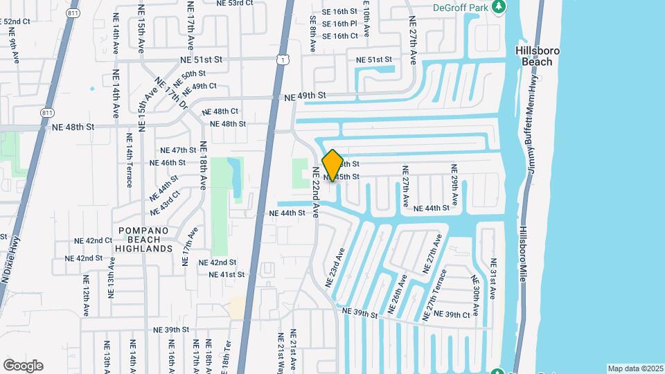 4440 NE 23rd Ave Mapa y Detalles de la Ubicación