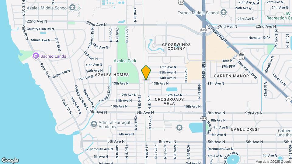 1308 70th St N Map and Location Details