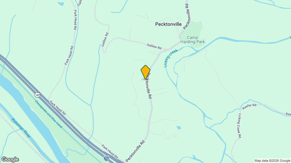 12908 Pecktonville Rd Mapa y Detalles de la Ubicación