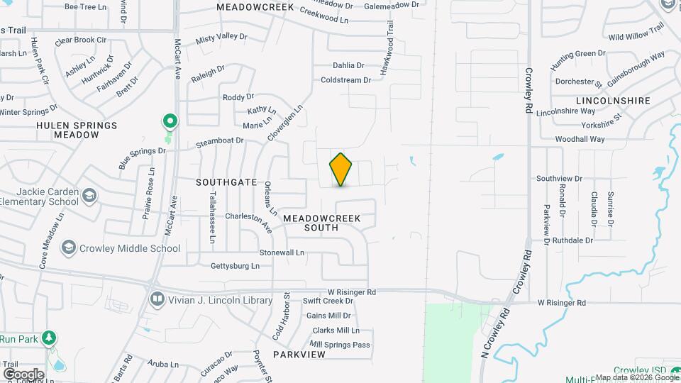 2609 Bear Oak Dr Map and Location Details