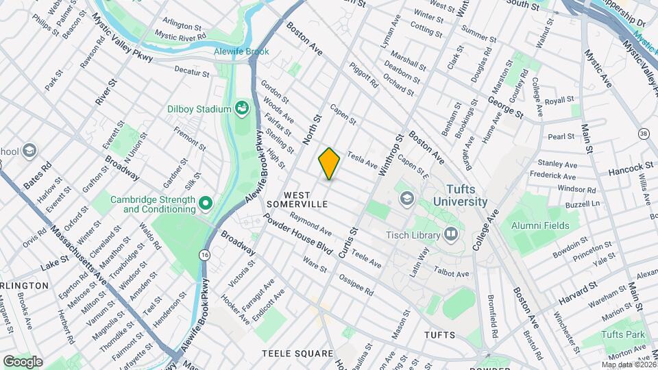 115 Hillsdale Rd, Unit 1 Map and Location Details