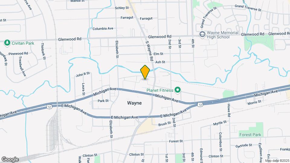 Wayne Tower Senior Apartments Map and Location Details