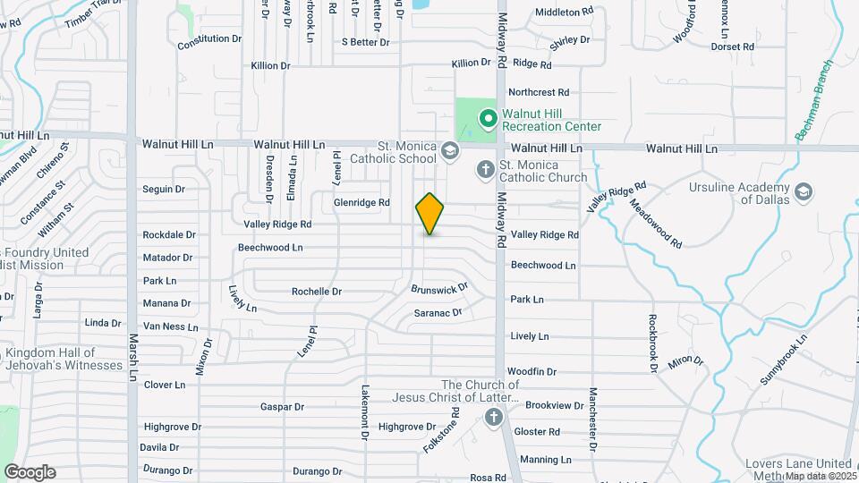 4119 Beechwood Ln Map and Location Details