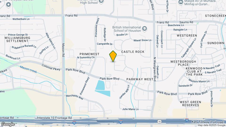 1939 Wildbrook Canyon Ln Map and Location Details