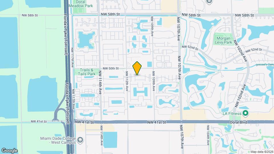11042 NW 48th Ln Map and Location Details