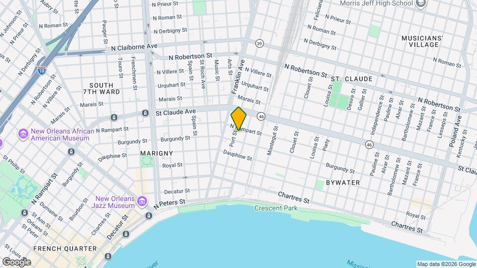 925 Port St Map and Location Details
