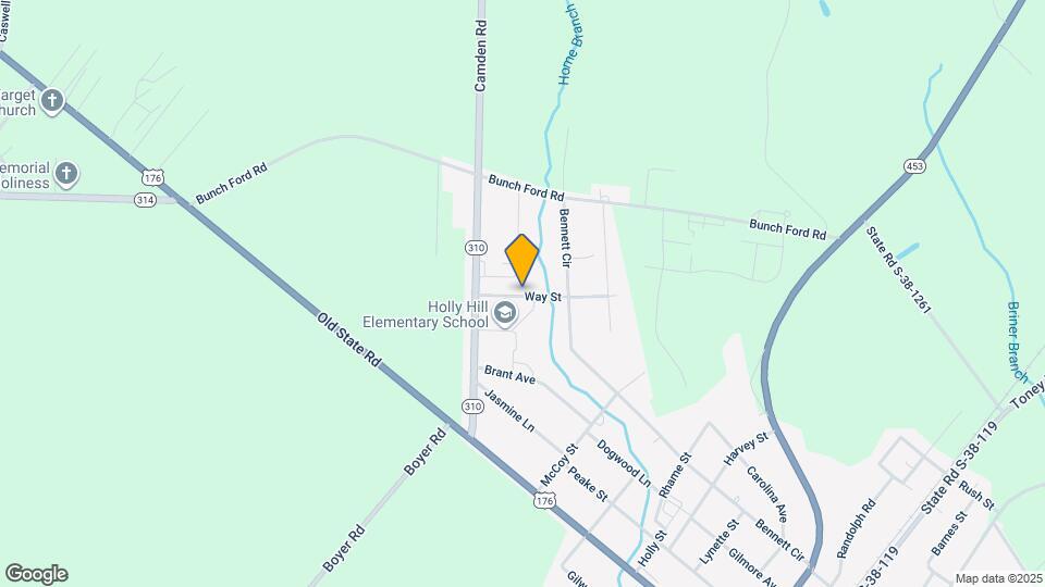 Holly Way Elderly Housing Apartments and Nearby Holly Hill Apartments