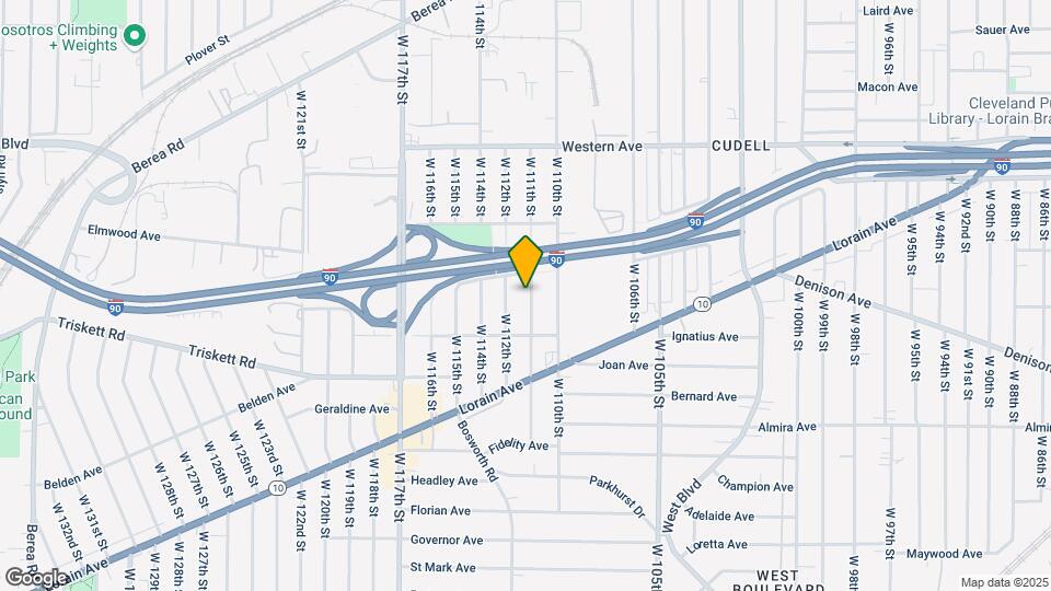3170 W 111th St Map and Location Details