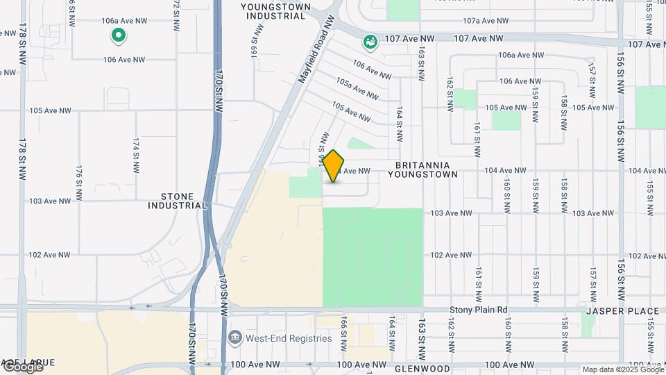 16534-16103 103 Ave NW Map and Location Details