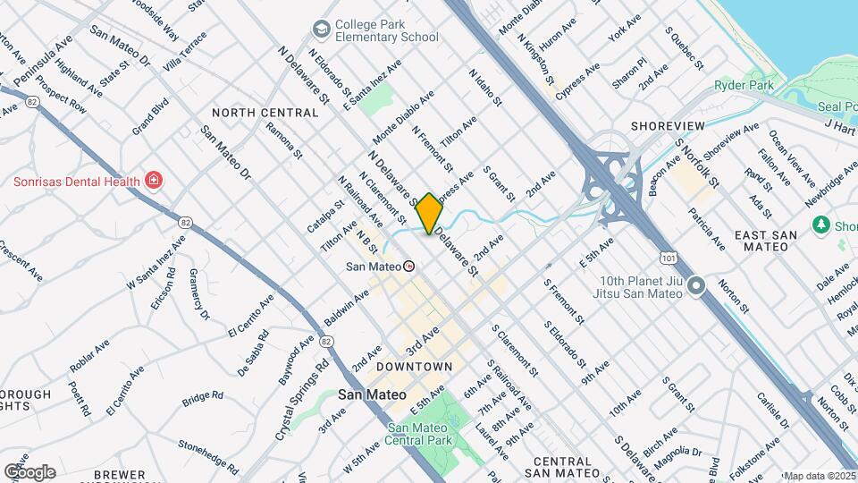 21 S Claremont St, Unit 13 Map and Location Details