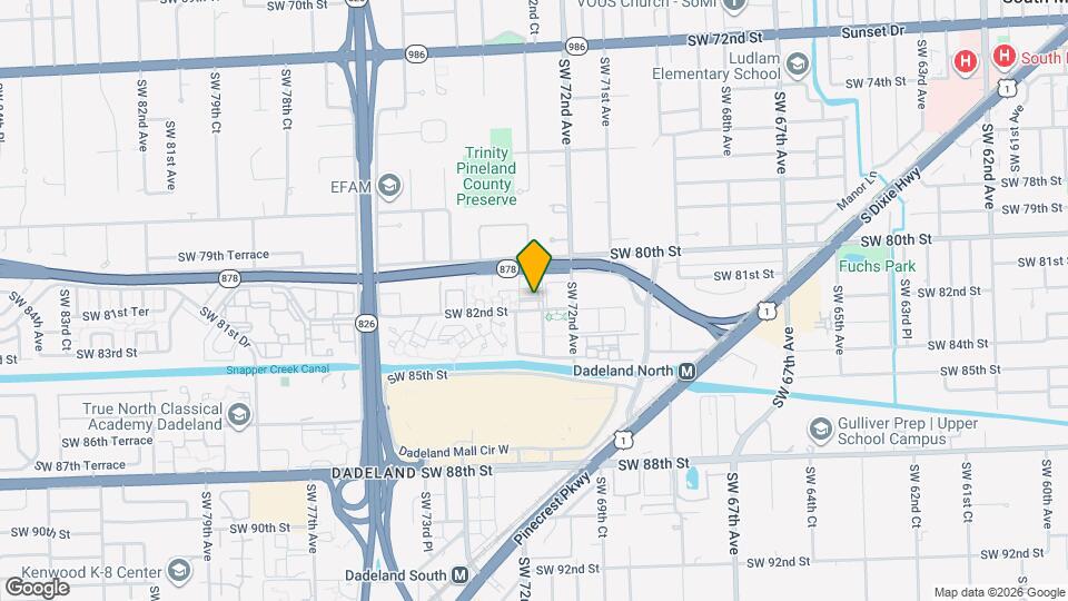 7251 SW 82nd St Map and Location Details