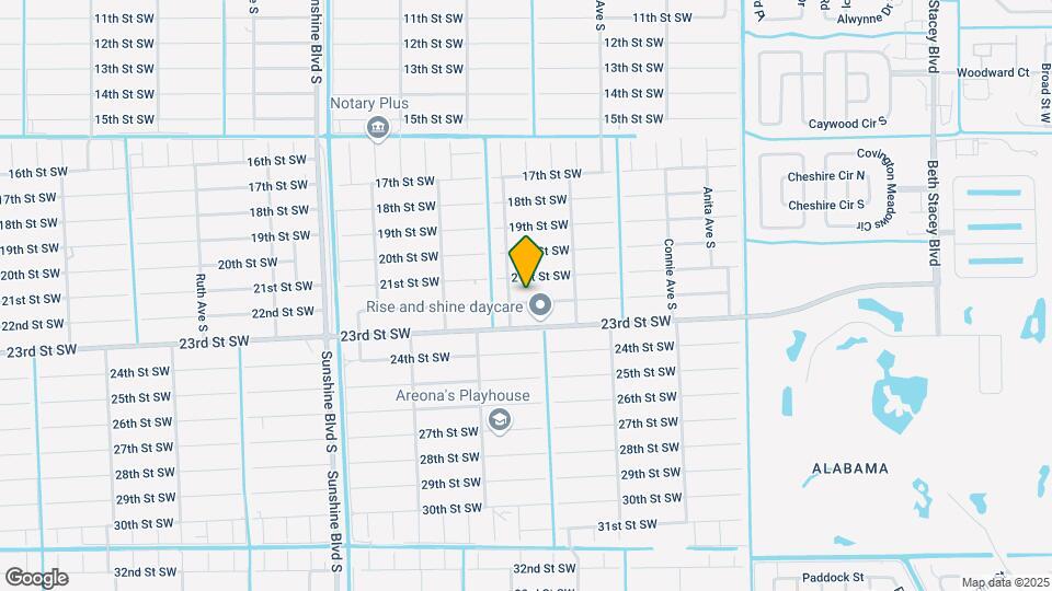 2814 22nd St SW Map and Location Details