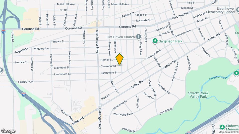 3205 Clairmont St Map and Location Details