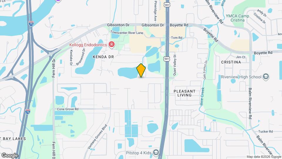 10537 Lake Montauk Dr Map and Location Details