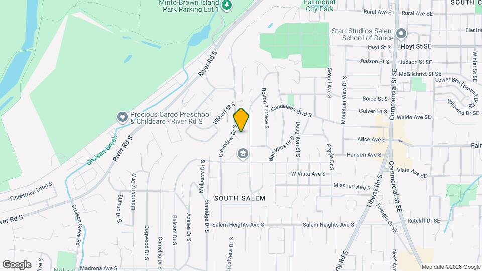 945 Crestview Ct S Map and Location Details