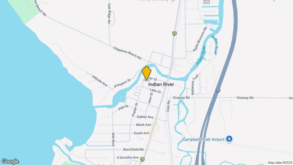 3423 Poplar St Map and Location Details