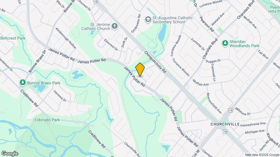 121 Young Dr Map and Location Details