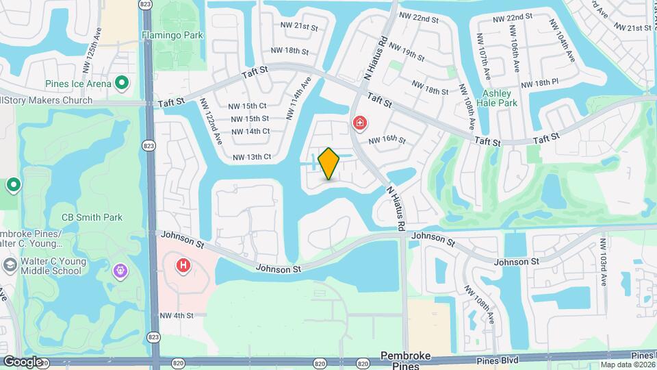 11290 NW 14th Ct Map and Location Details