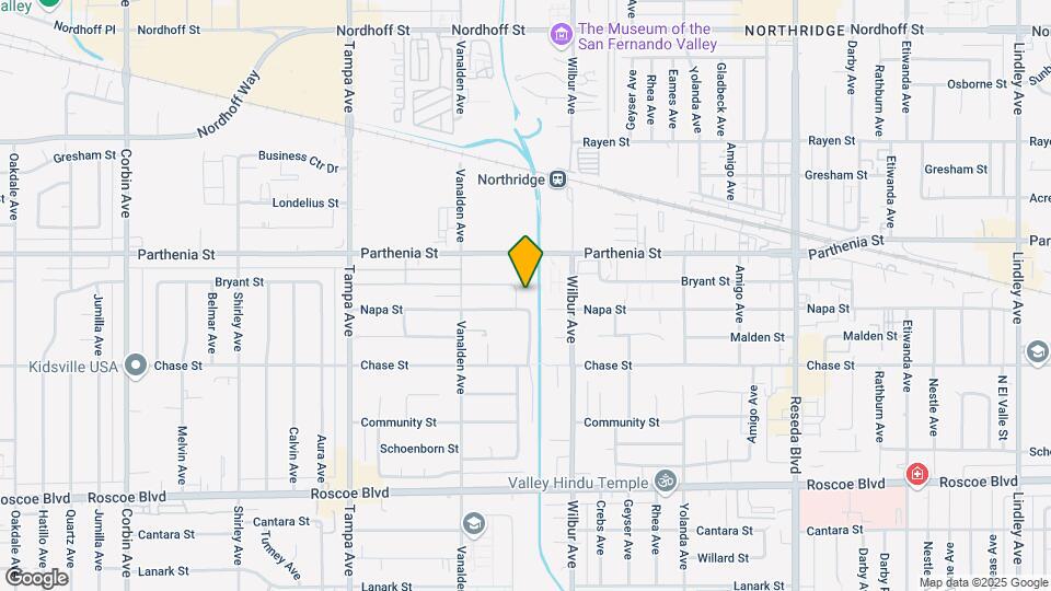 8612 Wystone Ave Map and Location Details
