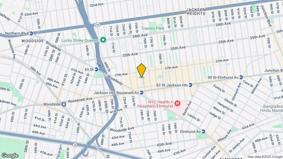 3728 75th St Map and Location Details