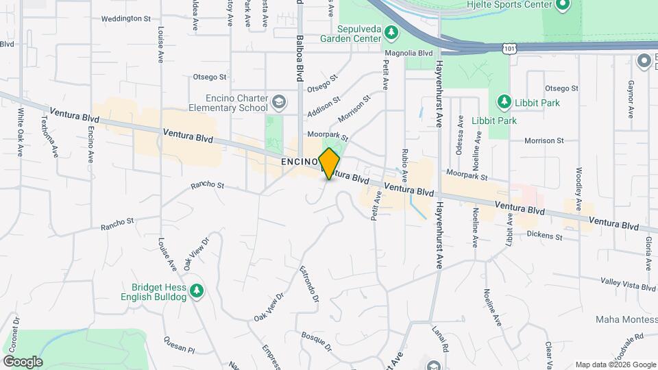 4774 Park Encino Ln Map and Location Details