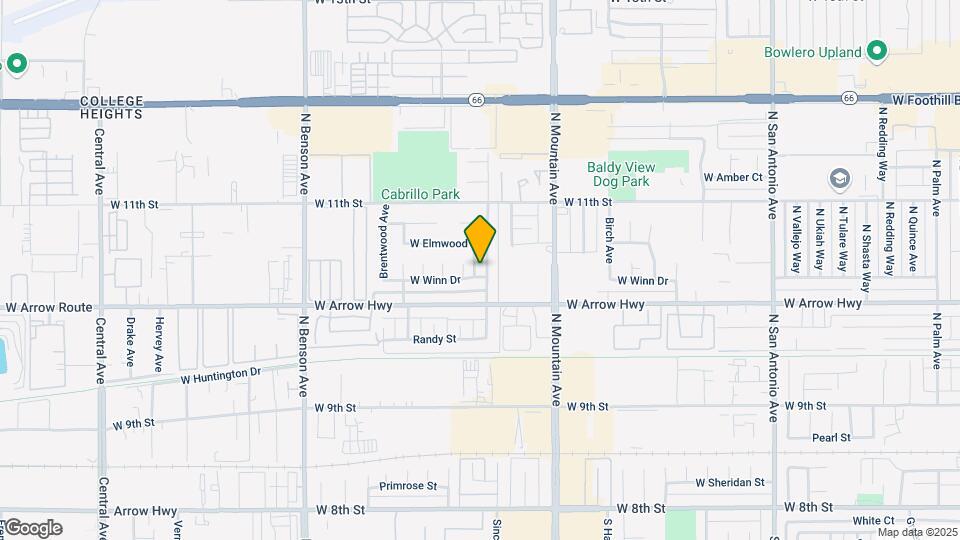587 Silverwood Ave Map and Location Details