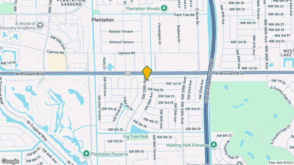 152 SW 59th Ave Map and Location Details