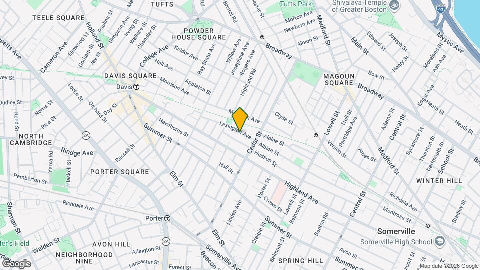 28 Lexington Ave, Unit 1 Map and Location Details