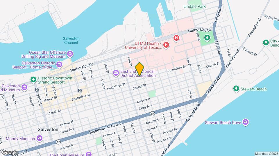 1216 Post Office Rear St Map and Location Details