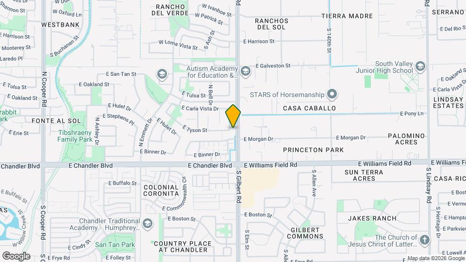 345 N Scott Dr Map and Location Details