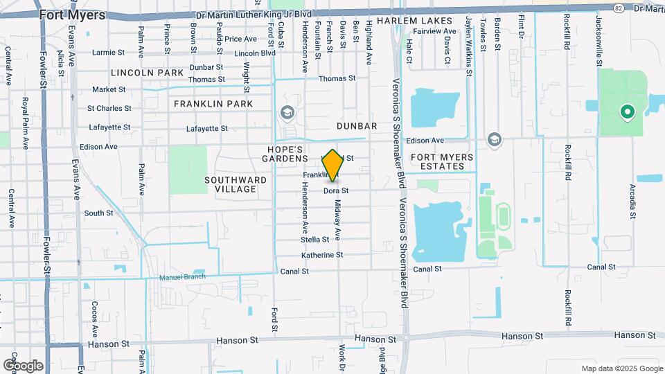 3343-3347-3347 Dora St Mapa y Detalles de la Ubicación