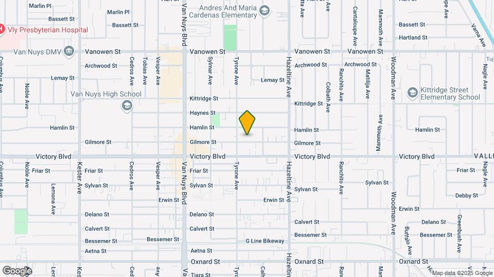14239 Gilmore St Mapa y Detalles de la Ubicación