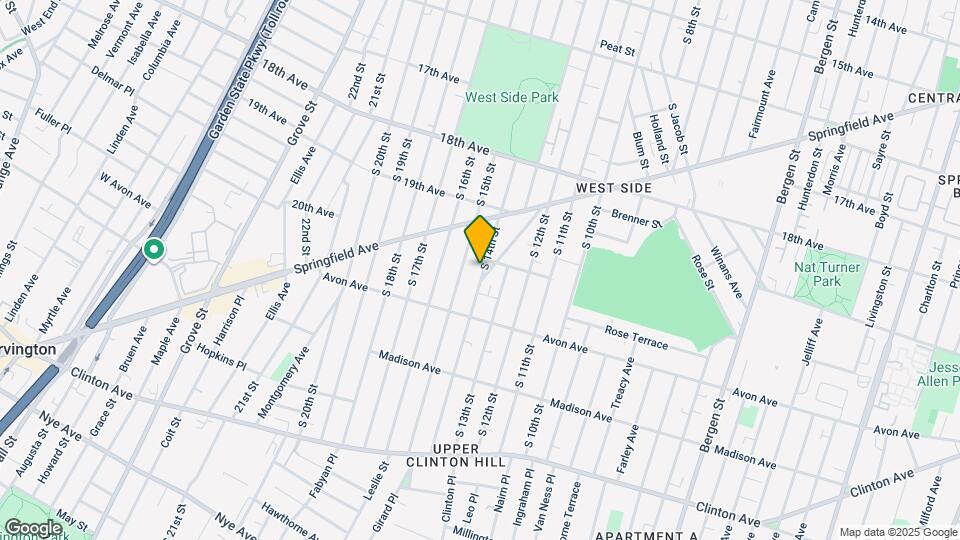 733 S 14th St Map and Location Details
