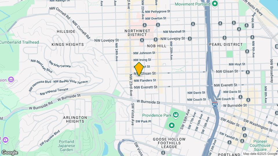 2233 NW Flanders St Map and Location Details