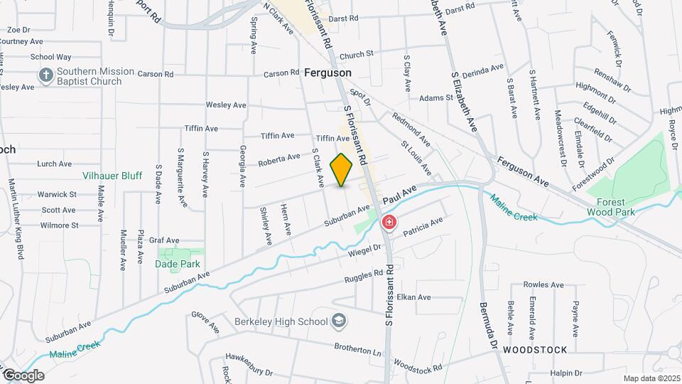 409 Harrison Ave Map and Location Details