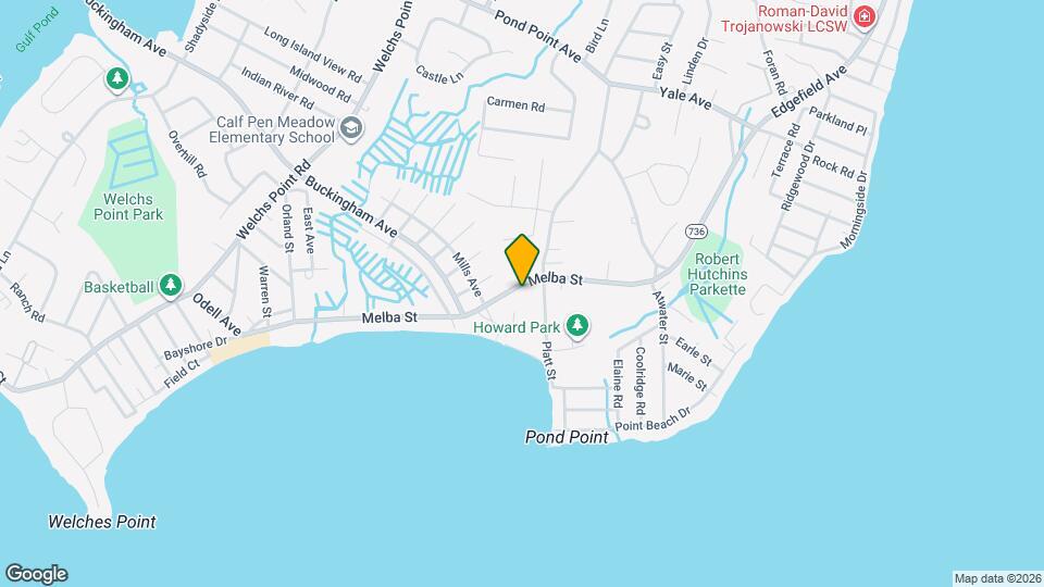 185 Melba St Map and Location Details