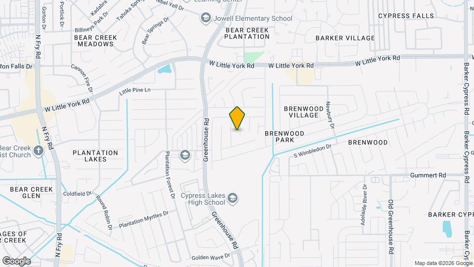 6015 Barany Ct Map and Location Details