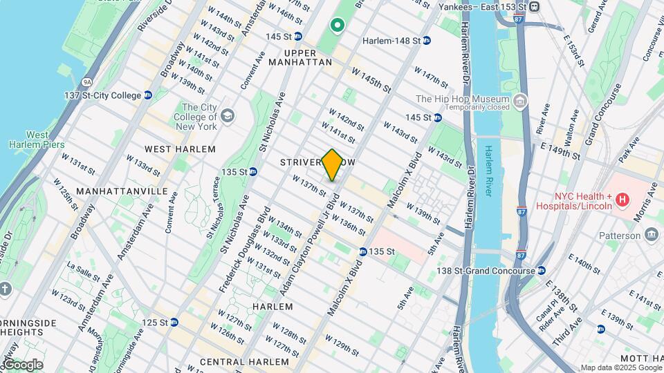 2352 Adam Clayton Powell Jr Blvd Map and Location Details