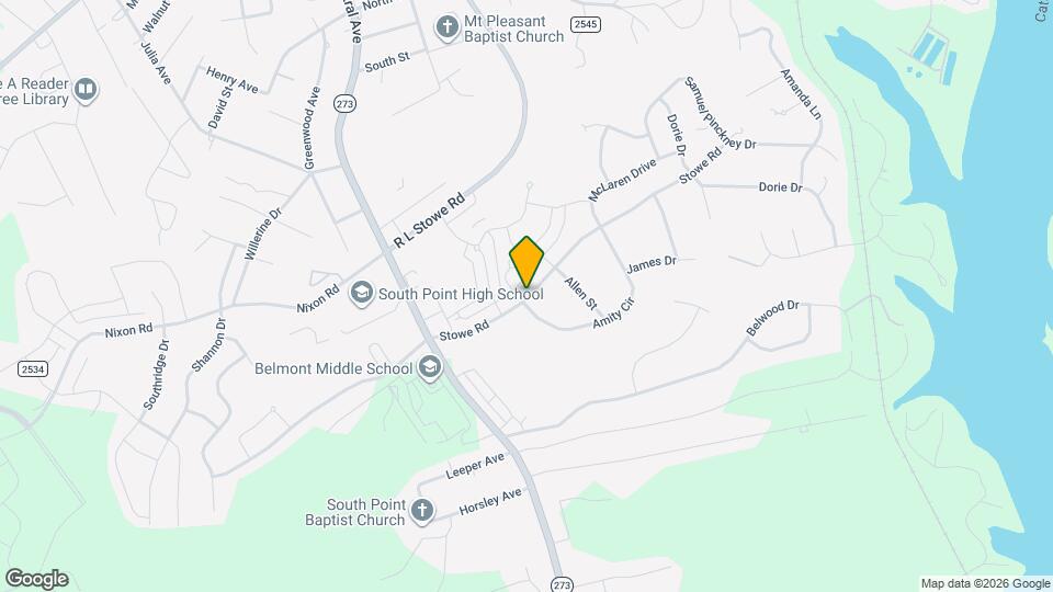 205 Stowe Rd Mapa y Detalles de la Ubicación