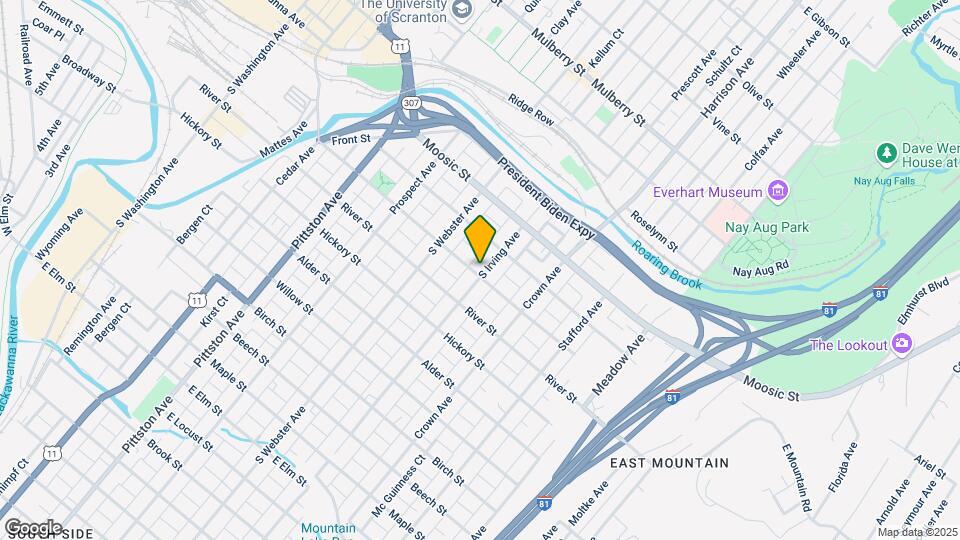 226 S Irving Ave Mapa y Detalles de la Ubicación