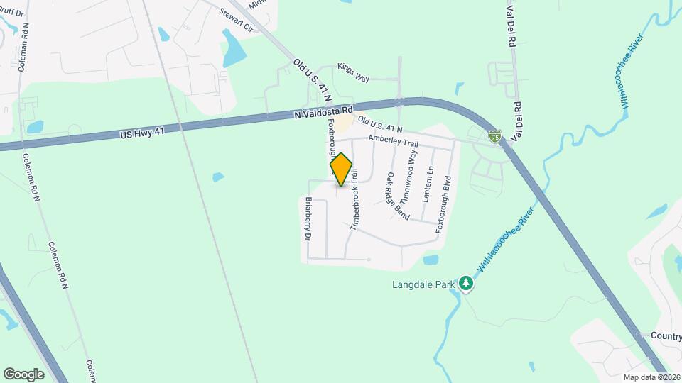 4627 Foxborough Ave Map and Location Details