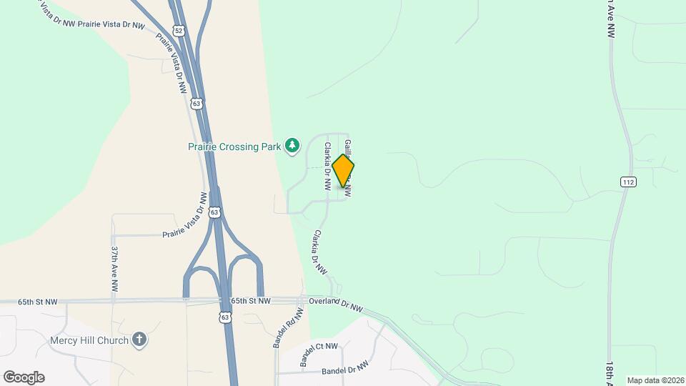 6775 Gaillardia Dr NW Map and Location Details