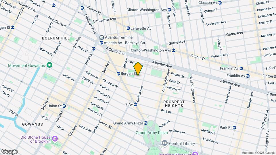 541 Bergen Street Mapa y Detalles de la Ubicación