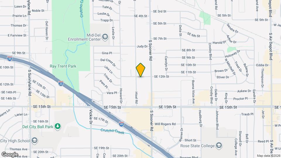 5304 SE 12th St Map and Location Details