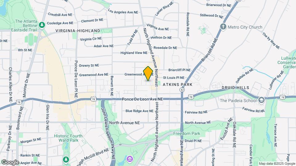1026 Saint Charles Ave NE Map and Location Details
