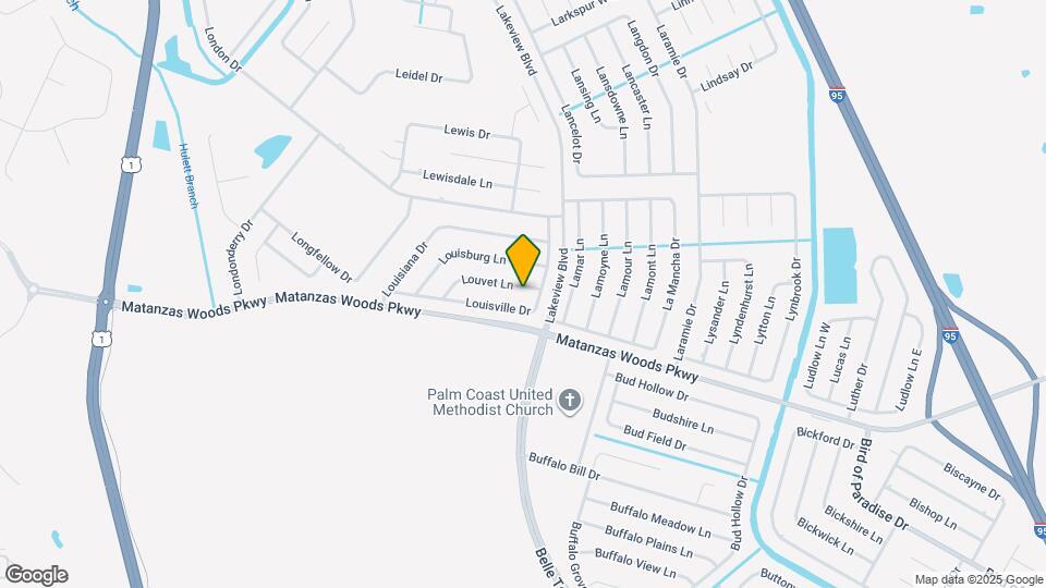 28 Louvet Ln Map and Location Details