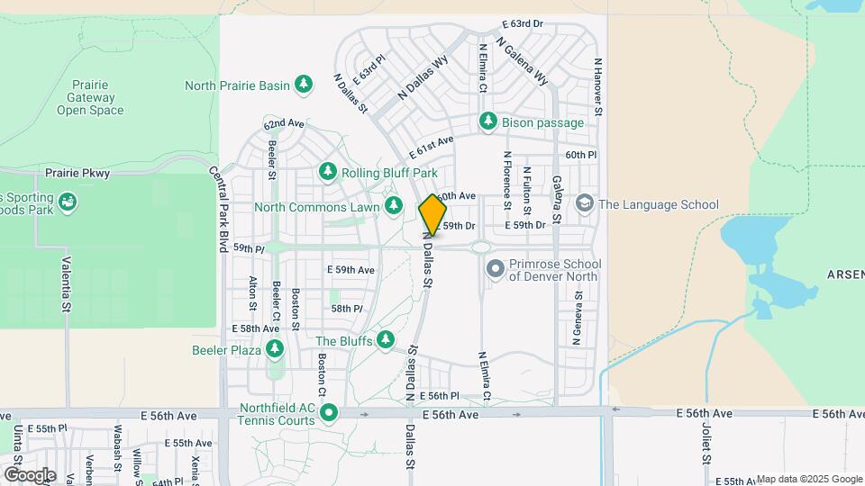 5958 N Dallas St Map and Location Details