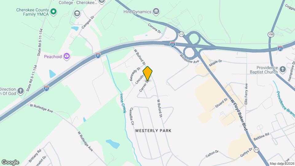 105 Carver St Mapa y Detalles de la Ubicación